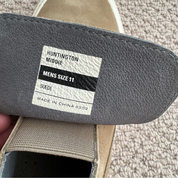 SeaVees Tan Suede Slip-On Chukka Shoe-Boots - Picture 6 of 9